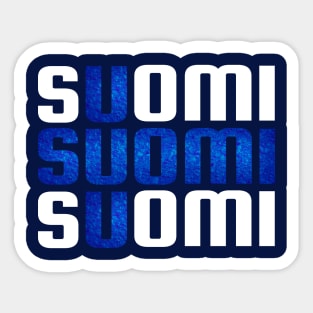 Suomi Finland flag Sticker